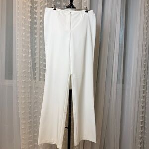 Wrapper Women's Wide Leg White Pants